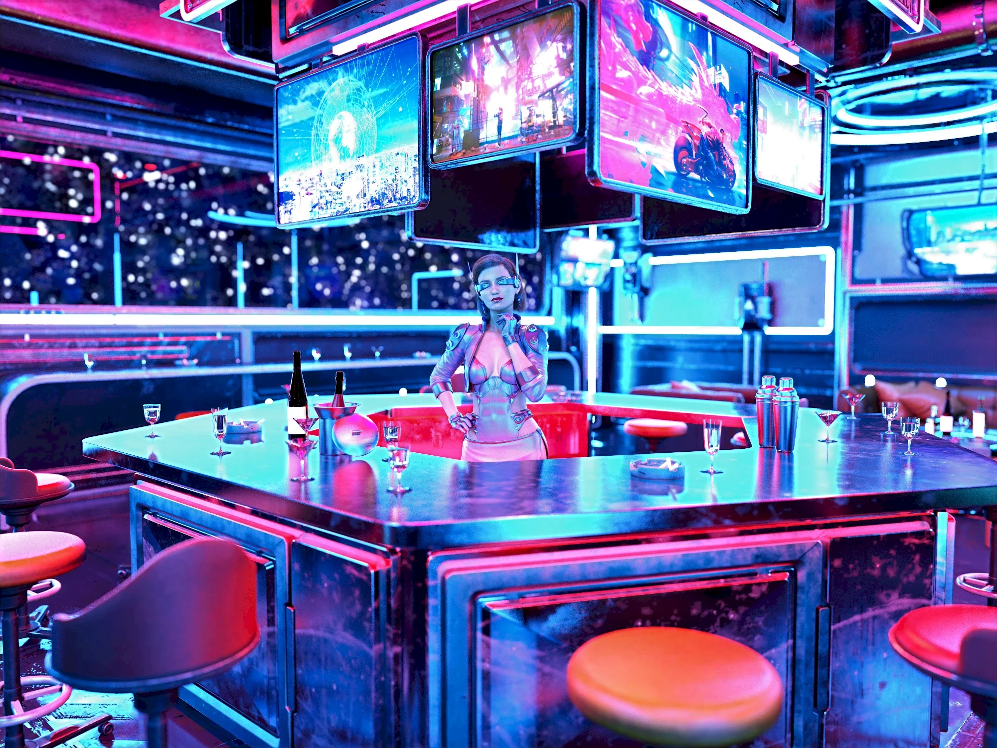 Neon Horizon dialogue