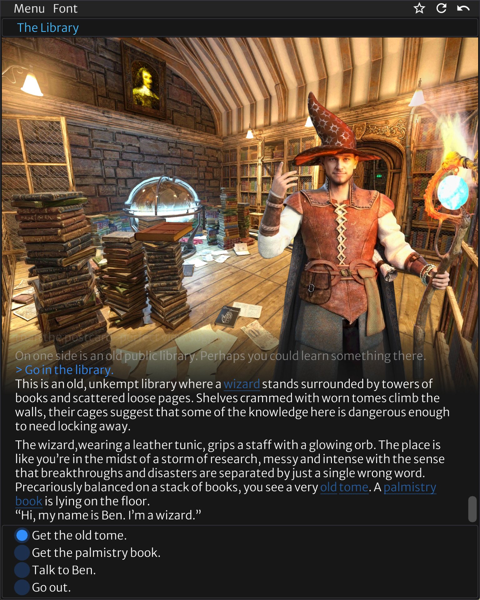 Neon Horizon dialogue