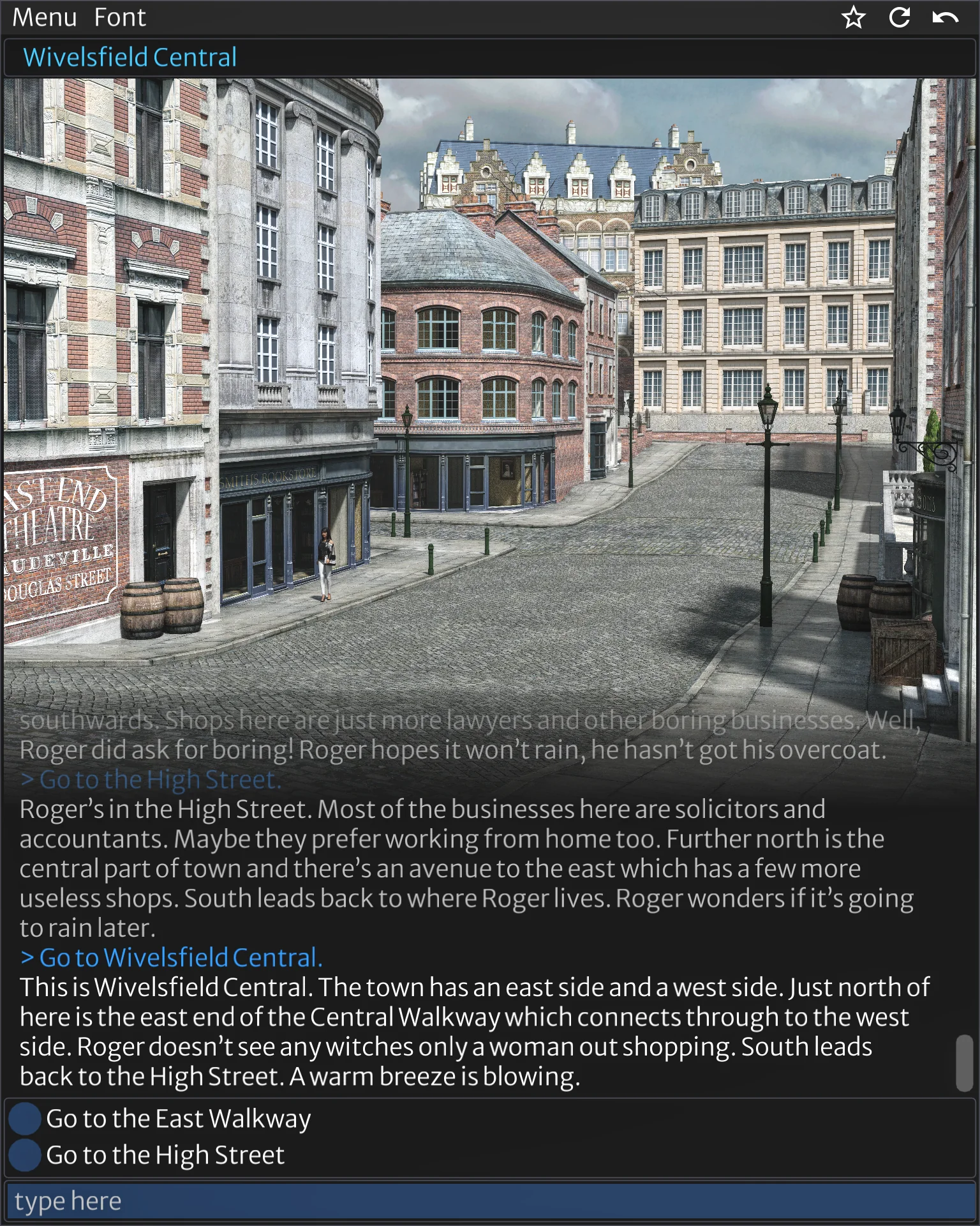 Neon Horizon dialogue