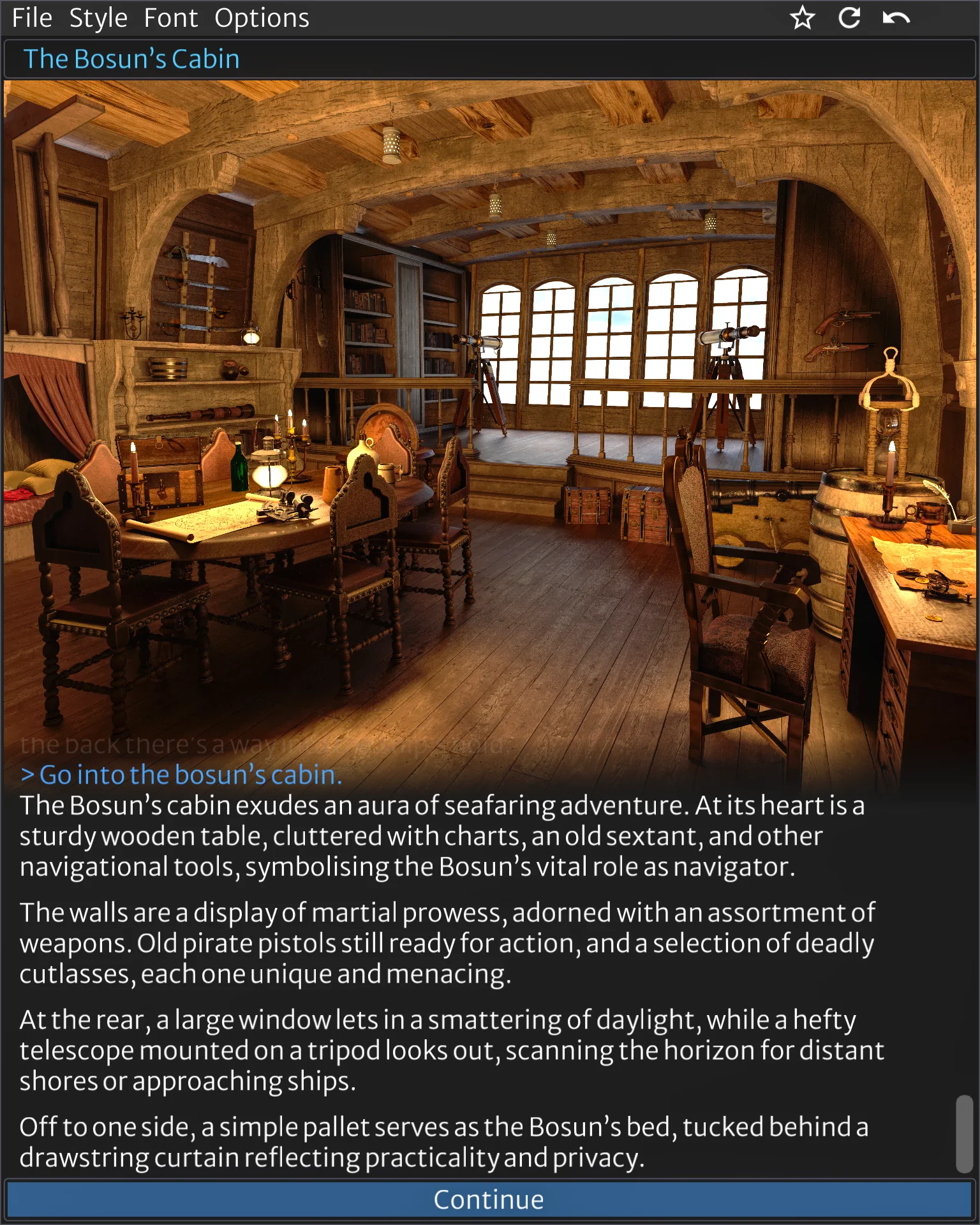 Neon Horizon dialogue